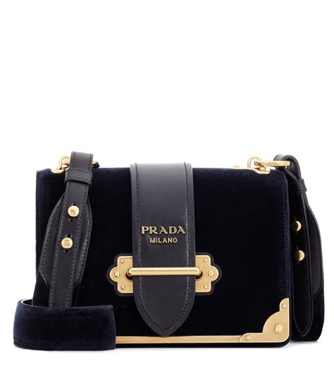 prada velvet bag blue|blue prada bag for sale.